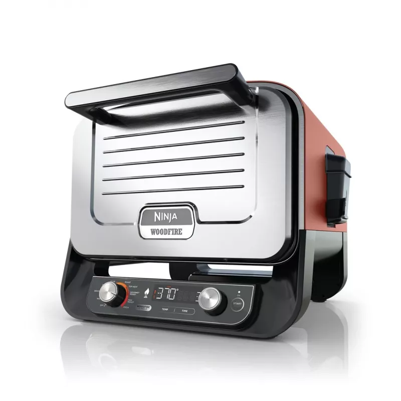 Ninja Woodfire OO101EU elektriskā āra krāsns, picas krāsns un kūpinātava, 2400 W