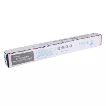 Tonera kasetne Kyocera TK-8595C ciāna, oriģināla, ražīgums 24 000 lappuses, 1 gab.