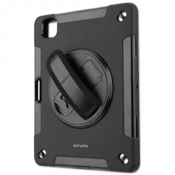 4smarts - Aizmugurējais vāciņš planšetdatoram - Izturīgs - Termoplastisks poliuretāns (TPU) - Melns - Apple 10.9 iPad Air (4. paaudze) (467841)