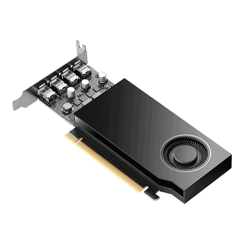 Grafikas karte PNY NVIDIA RTX A400, 4 GB GDDR6, 64 bitu, PCIe 4.0 x8, 4x DisplayPort 1.4a, aktīva dzesēšana