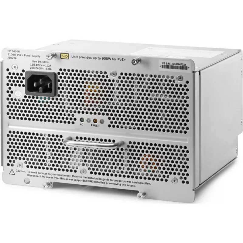 Hewlett Packard Enterprise HP 5400R 1100W POE+ ZL2 barošanas bloks