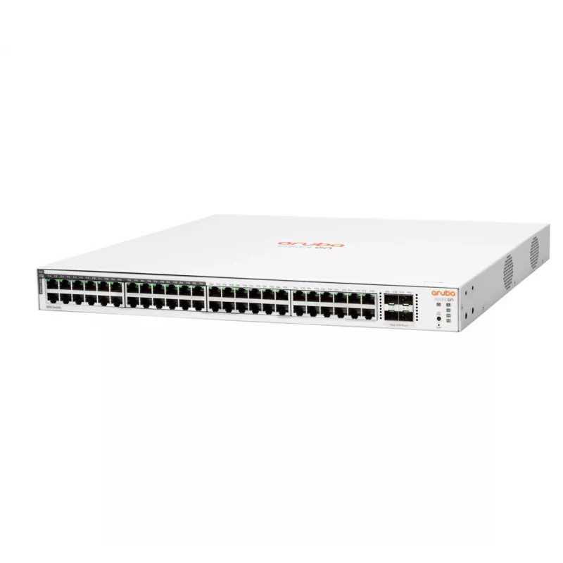 HPE Aruba Networking Aruba Instant On 1830 48G 24p Class4 PoE 4SFP 370W pārvaldīts L2 Gigabit Ethernet (10/100/1000) Power over Ethernet (PoE) 1U