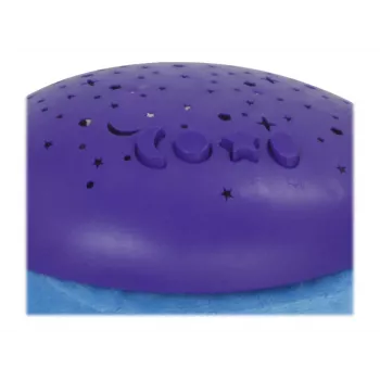 Nakts gaisma Jamara Dreamy Turtle Brīvi stāvoša Zila Violeta