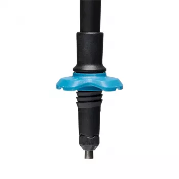 Pārgājienu nūjas Melns Diamond Distance Carbon FLZ, regulējamas 110–125 cm, oglekļa kāts, salokāmas, 3 segmentu, 336 g