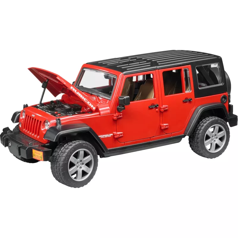 Bezceļa transportlīdzekļa modelis BRUDER JEEP Wrangler Unlimited Rubicon