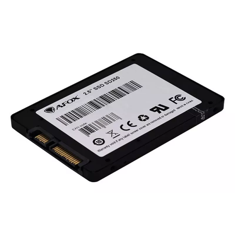 Iekšējais 2,5 collu SSD AFOX SD250-2000GN 2 TB SATA III, 560 MB/s lasīšana, 520 MB/s rakstīšana