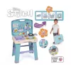 Rotaļu virtuve SMOBY Stitch Kitchen 7600311909 ar piederumiem – bērnu lomu spēļu virtuves komplekts