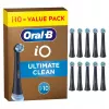 Rezerves zobu birstes galviņas BRAUN Oral‑B iO Ultimate Cleaning (iepakojums pa 10)
