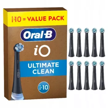Rezerves zobu birstes galviņas BRAUN Oral‑B iO Ultimate Cleaning (iepakojums pa 10)