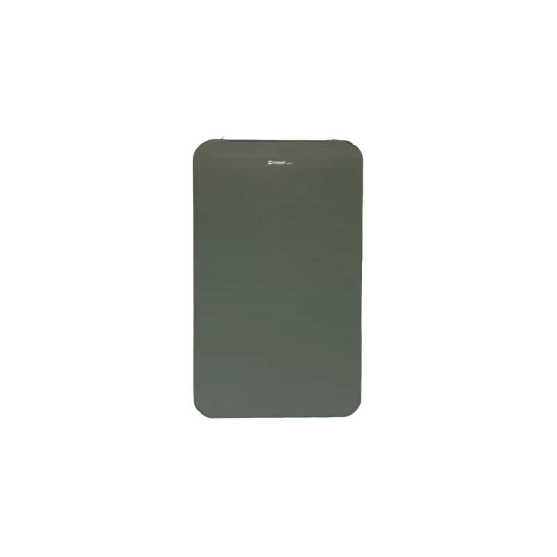 Dubults gaisa matracis Outwell 400146 — 1350×2030×100 mm, poliesters, zaļš/pelēks