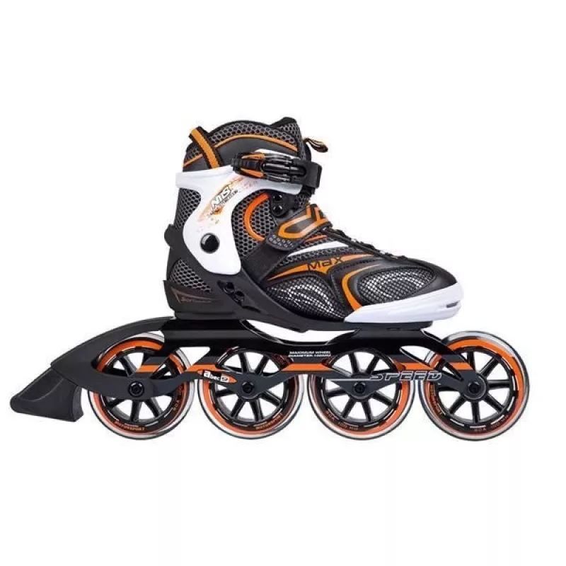 Skrituļslidas Nils Extreme NA1060S MELNI ORANŽAS IZM. 40