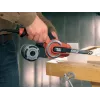 Lentas slīpmašīna Melns & Decker KA902EK — 400 W, regulējams ātrums, slīpēšanas plāksne 451×13 mm, 230 V, 3 m kabelis, ar pārnēsāšanas somu