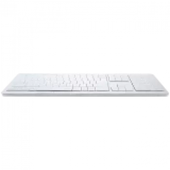 Bezvadu tastatūra CLEVETURA CLVX 1 Touch-On-Keys AI — ANSI US Mac izkārtojums, šķērveida slēdži, alumīnija korpuss, interaktīvs RGB