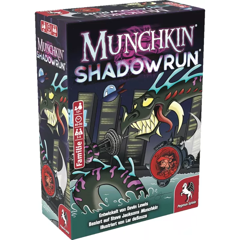Munchkin Shadowrun, galda spēle