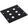 Omnitronic modulis 2U panelis ar 6x ligzdas savienotājiem, 88×88 mm