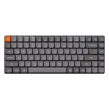 Keychron K3 Max tastatūra Universāla USB RF bezvadu Bluetooth pelēka 75%