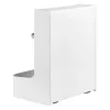 Ergo Office zem galda uzglabāšanas kaste / organizators ar piederumu plauktu, balta, maks. 5 kg, ER-442