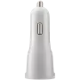 CANYON auto lādētājs C-033 2.4A/USB-A ar iebūvētu Lightning, balts