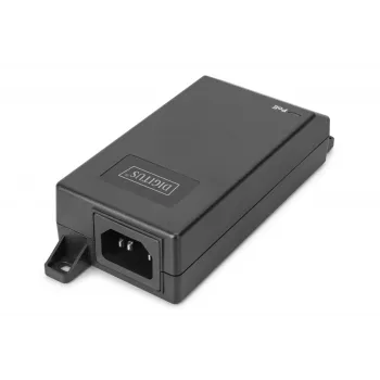 Digitus Gigabit Ethernet PoE+ ievadītājs 802.3at 30 W melns