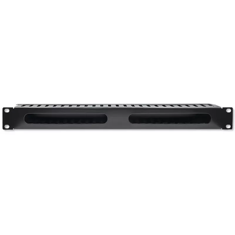 Kabeļu organizators QOLTEC 54514 19 collu statņiem, 24 pieslēgvietas