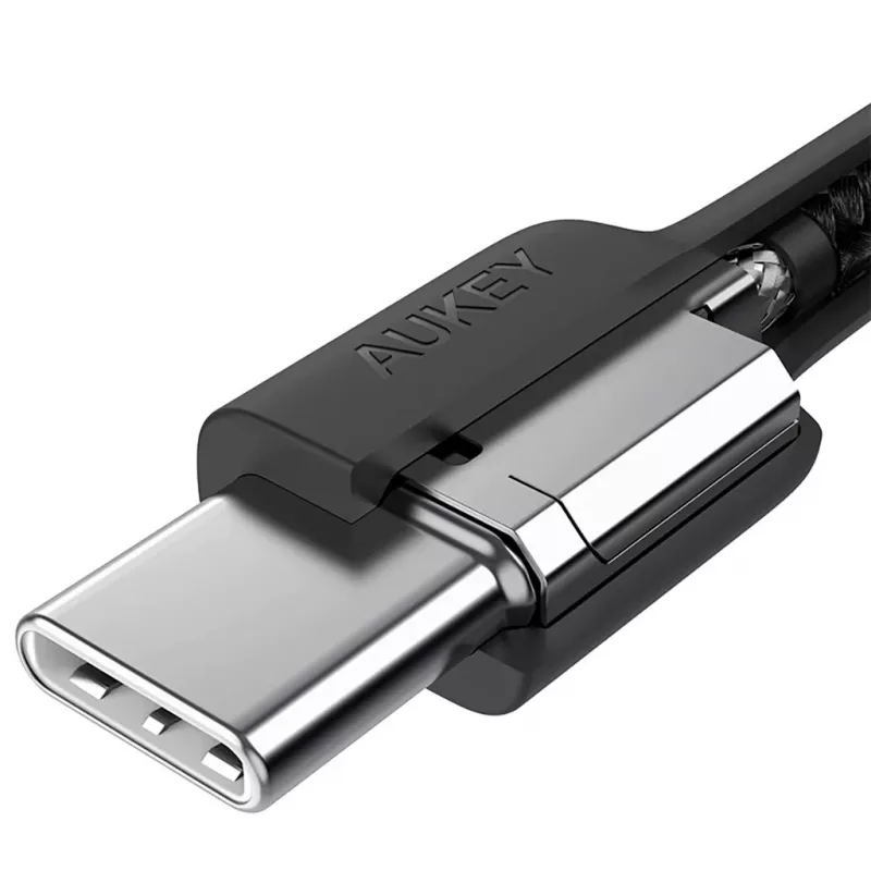 USB-C kabelis Aukey CB-CD45 0,9 m — USB Type-C uz USB-A, Quick Charge atbalsts