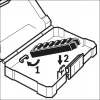 Bosch 2608577146 vērpjdziļurbju komplekts
