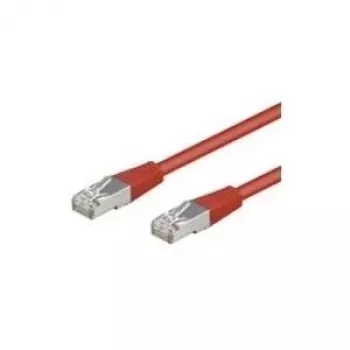 Wentronic Goobay CAT 5e komutācijas kabelis, SF/UTP, sarkans, 10 m - CCA vara maisījums (68037)