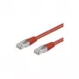 Wentronic Goobay CAT 5e komutācijas kabelis, SF/UTP, sarkans, 10 m - CCA vara maisījums (68037)