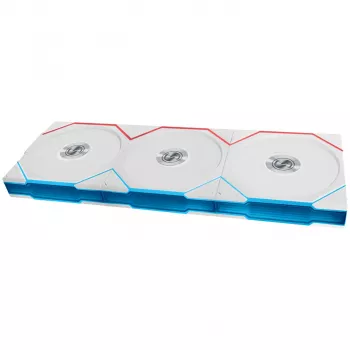 LIAN LI UNI FAN TL Wireless 120mm ARGB Reverse Blade, 3-Pack, Balts