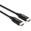 Lindy 15m Fibre Optic Hybrid HDMI 8K60 kabelis, 15 m, HDMI Type A (Standard), HDMI Type A (Standard), 48 Gbit/s, Melns