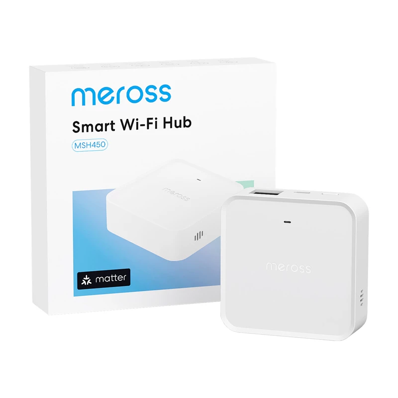 Tīkla vārteja Meross MSH450MA divjoslu Wi‑Fi 2.4 GHz / 5 GHz, EU