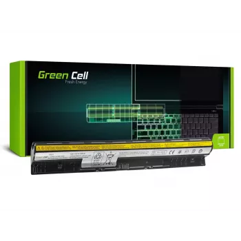 Baterija zaļa Cell LE46 priekš Lenovo IdeaPad Z710 — Li-Ion 14.8V 2200mAh 4-elementu, melna