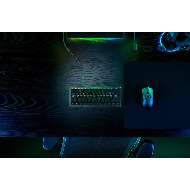 Razer Huntsman V3 Pro Mini tastatūra Gaming USB QWERTZ Melna
