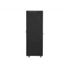 Rack cabinet LANBERG FF01-6842-23BL 42U freestanding, 2127.5×600×800 mm, IP20, key lock, castor wheels