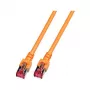 EFB-Elektronik RJ45 komutācijas kabelis Cat.6 S/FTP LSZH oranžs 1 m ražotājs: EFB Elektronik (K5516.1)