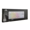 Mehāniskā tastatūra Baracuda Krill balta KRILL-W — kompakts izkārtojums, USB savienojums