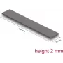 Termopadiņš DeLOCK 18477 3 W/m·K Pelēks 20x120x2 mm
