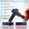 Masāžas pistole Extralink MSG-01-PRO 3800 RPM 6 uzgaļi