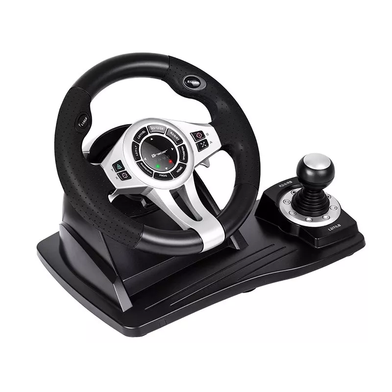 Tracer TRAJOY46524 spēļu kontrolieris Melna stūre + pedāļi PlayStation 4, PlayStation 3