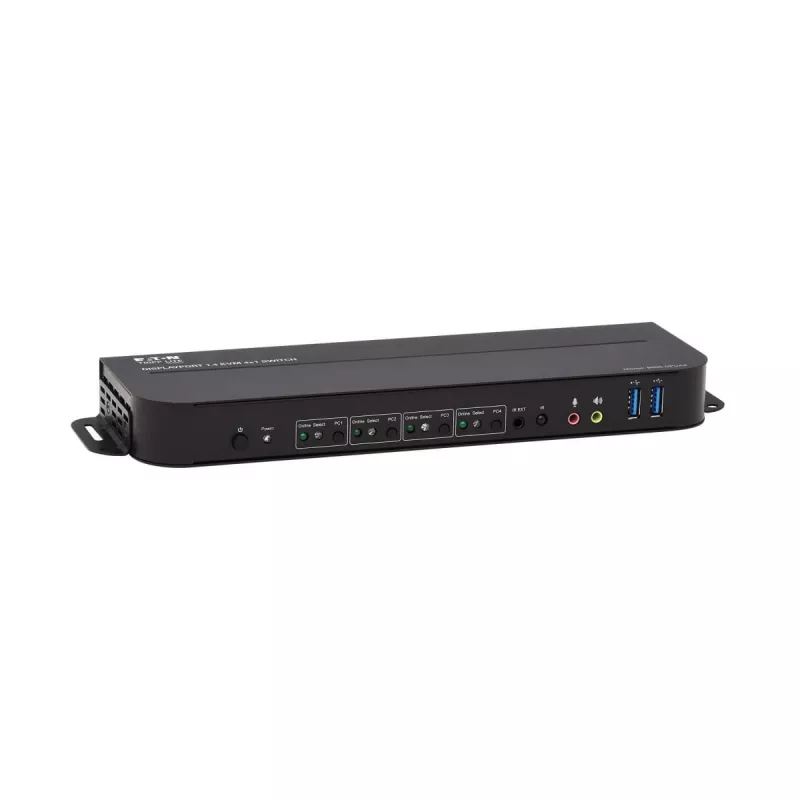 Tripp Eaton Tripp Lite sērija 4-portu DisplayPort KVM ar divkāršām konsoles pieslēgvietām (DP un HDMI)