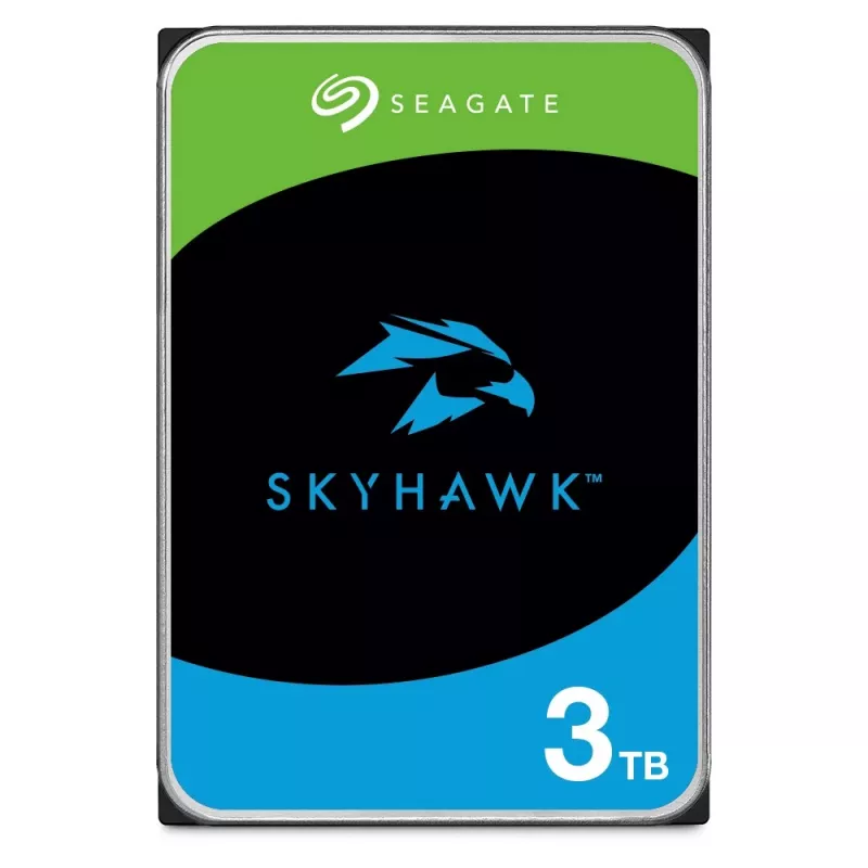 Seagate SkyHawk ST3000VX015 iekšējais cietais disks 3 TB 256 MB 3.5 collas Serial ATA III