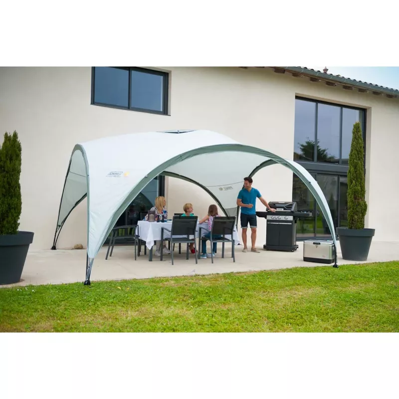Pavillon Event Shelter, 4,5 x 4,5 m (gaiši pelēks/pelēks)