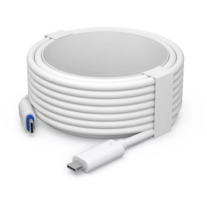 UBIQUITI G4 DURVJU ZVANA PRO POE UZ USB-C KABELIS. SEPTIŅUS METRUS GARŠ USB KABELIS, KAS SAVIENO G4 DURVJU ZVANU PRO AR POE AVOTU