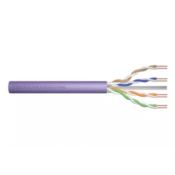 Tīkla kabelis Digitus Cat.6 U/UTP 305 m violets