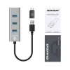 USB centrmezgls GRAUGEAR G-HUB4-AC