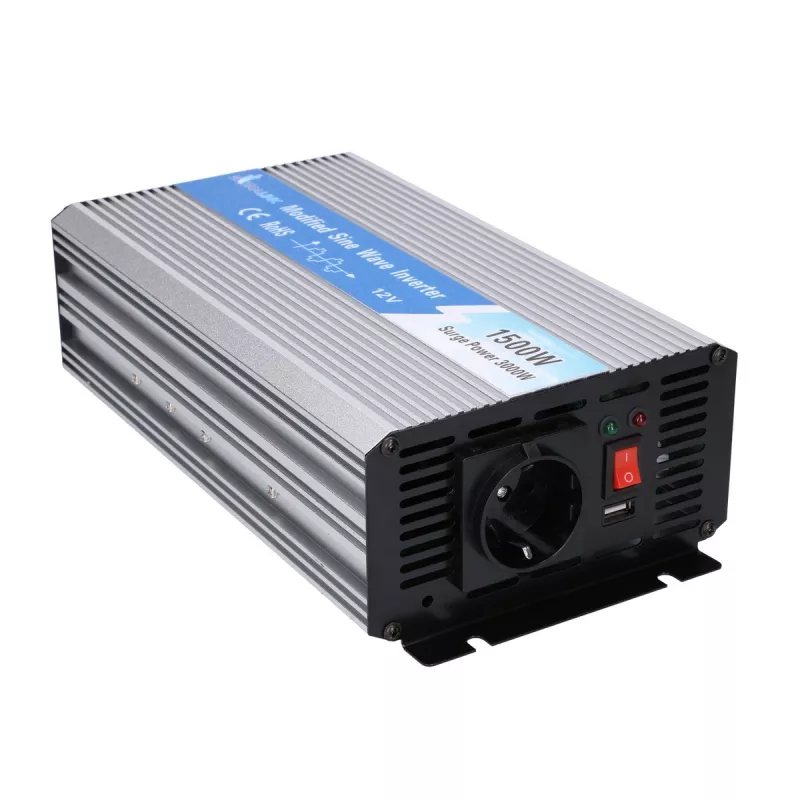 Extralink VOLTAGE CONVERTER 12V - 230V, 1500W, MODIFIED SINUS OPIM-1500W