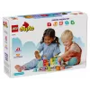 Konstruktors LEGO DUPLO 10421 ABC kravas automašīna, 36 gabali, 2 minifigūras, vecumam no 2 gadiem, izmēri 110×140×70 mm
