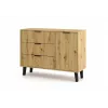 SCANDI 1D3S plāns ozols ARTISAN kumode