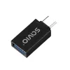 Savio AK-80 Video kabeļa adapteris 0m USB Type-A USB Type-C Melns
