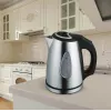Elektriskā tējkanna Maestro MR-029New 1 L 1600 W nerūsējošais tērauds, balta, ūdens līmeņa indikators